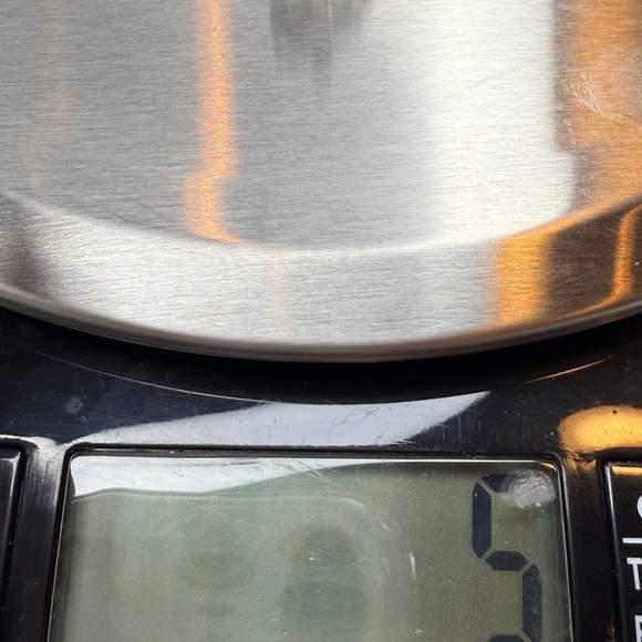 14k White gold Ring with Lemon Quartz and diamonds - Picture 8 of 8